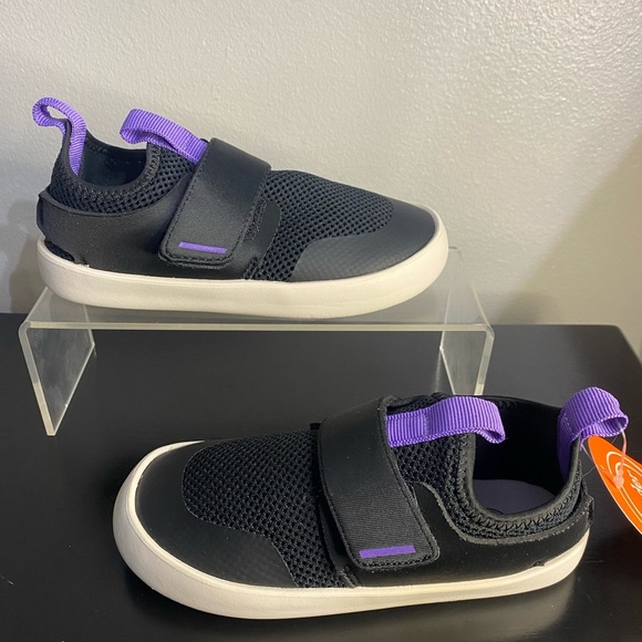 Wonder Nation Toddler Kids Adaptive Athletic Sneaker, Size 10 Purple/black - Picture 1 of 6